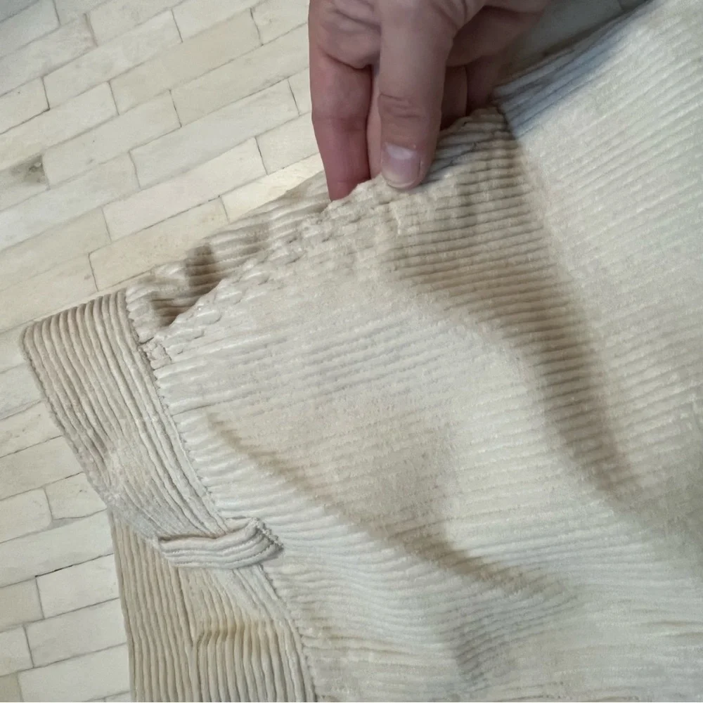 Les Deux Men’s Heavy Kody Corduroy Pants in Ivory, 28x32  🌟HOST PICK🌟